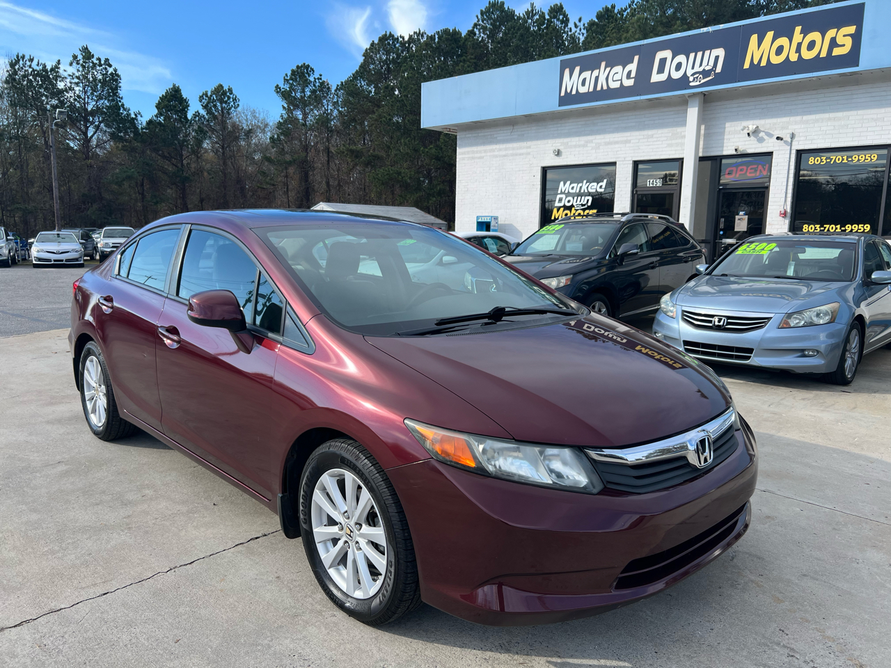 2012 Honda Civic EX-L Sedan 5-Speed AT