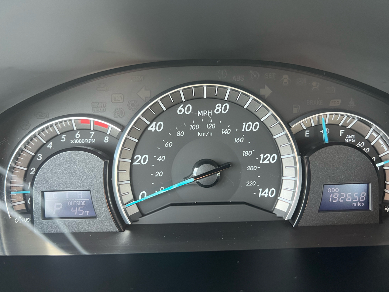 Toyota Camry SE Sport 2014