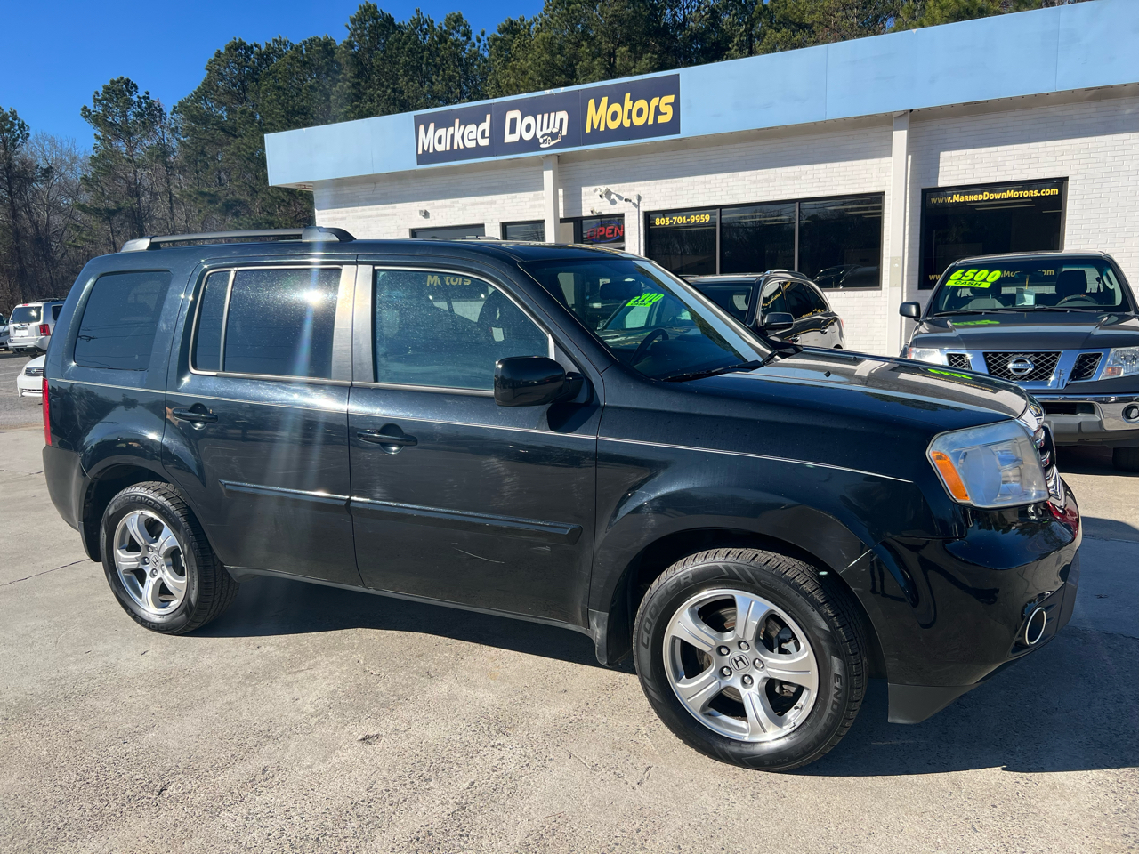 2013 Honda Pilot EX-L 4WD 5-Spd AT with DVD