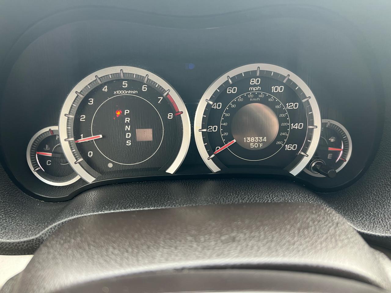 Acura TSX 5-Speed AT with Tech Package 2009