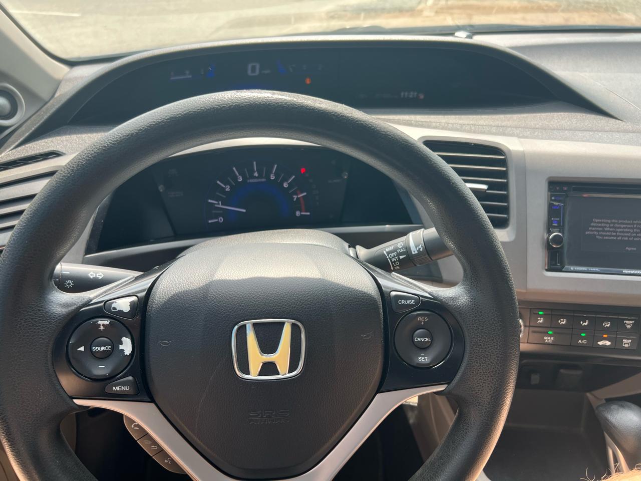 Honda Civic EX Coupe 5-Speed AT 2012