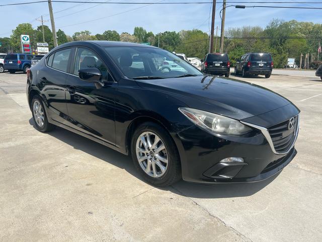 Black 2014 Mazda MAZDA3 i Touring Sedan Sedan Front-Wheel Drive Automatic
