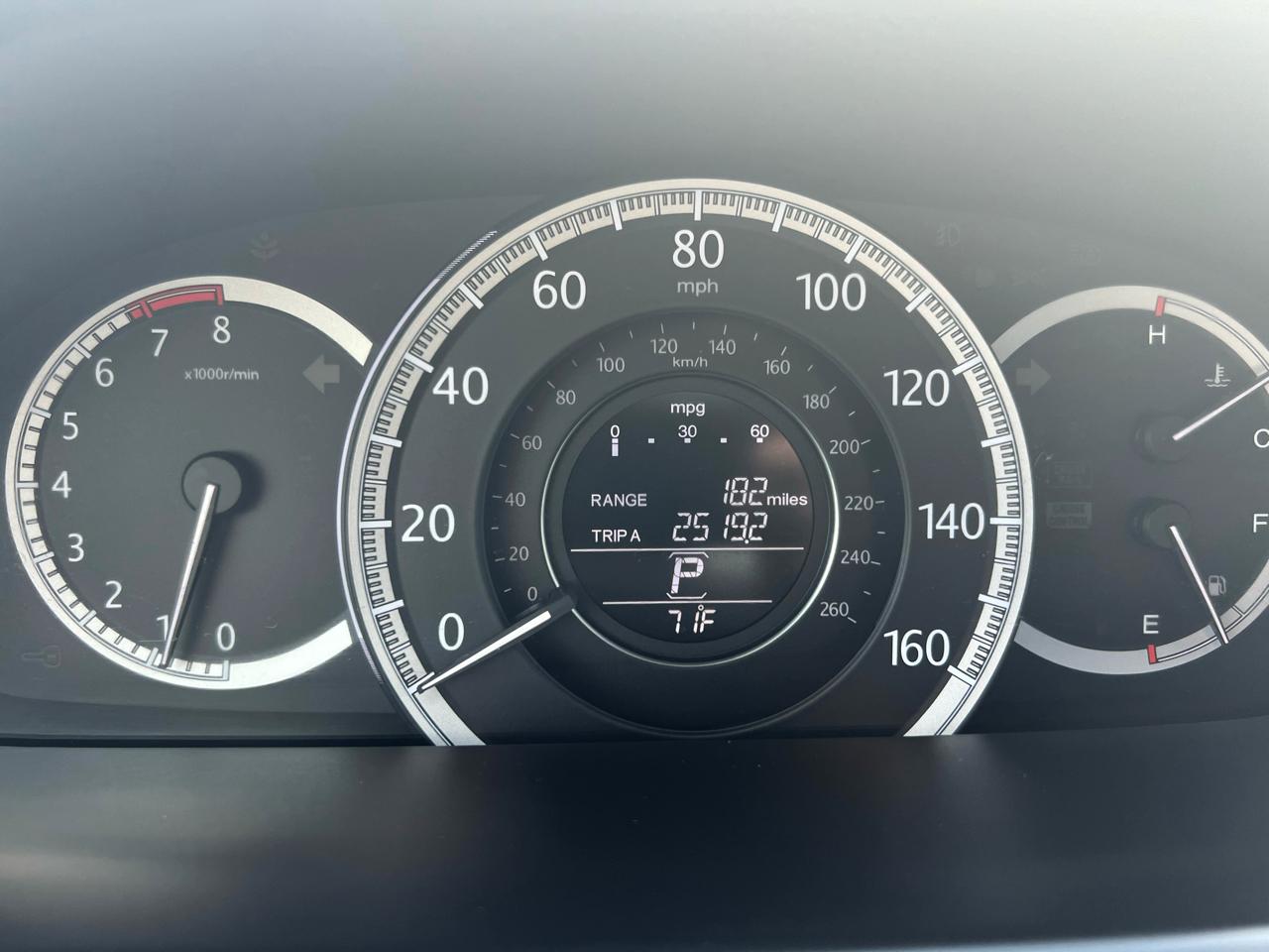 Honda Accord EX-L Sedan CVT 2014