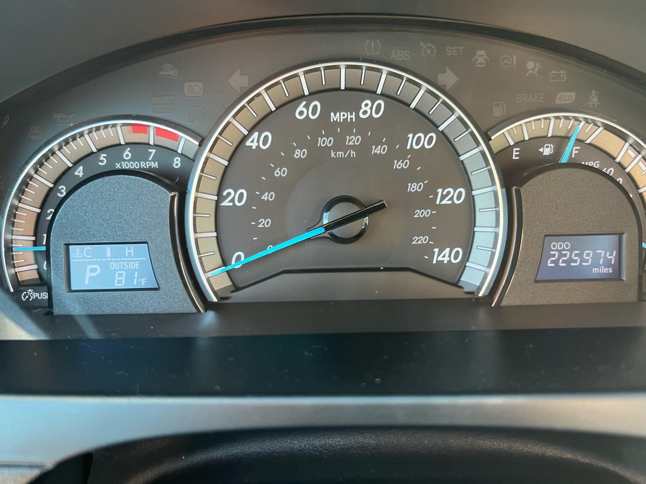 Toyota Camry SE 2012