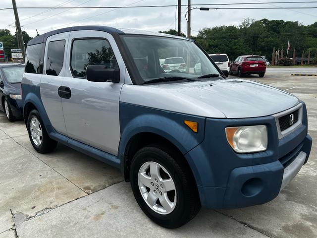 Silver 2005 Honda Element EX AWD SUV / Crossover All-Wheel Drive Automatic