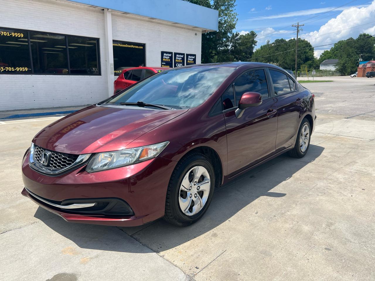 Honda Civic LX Sedan 5-Speed AT 2013