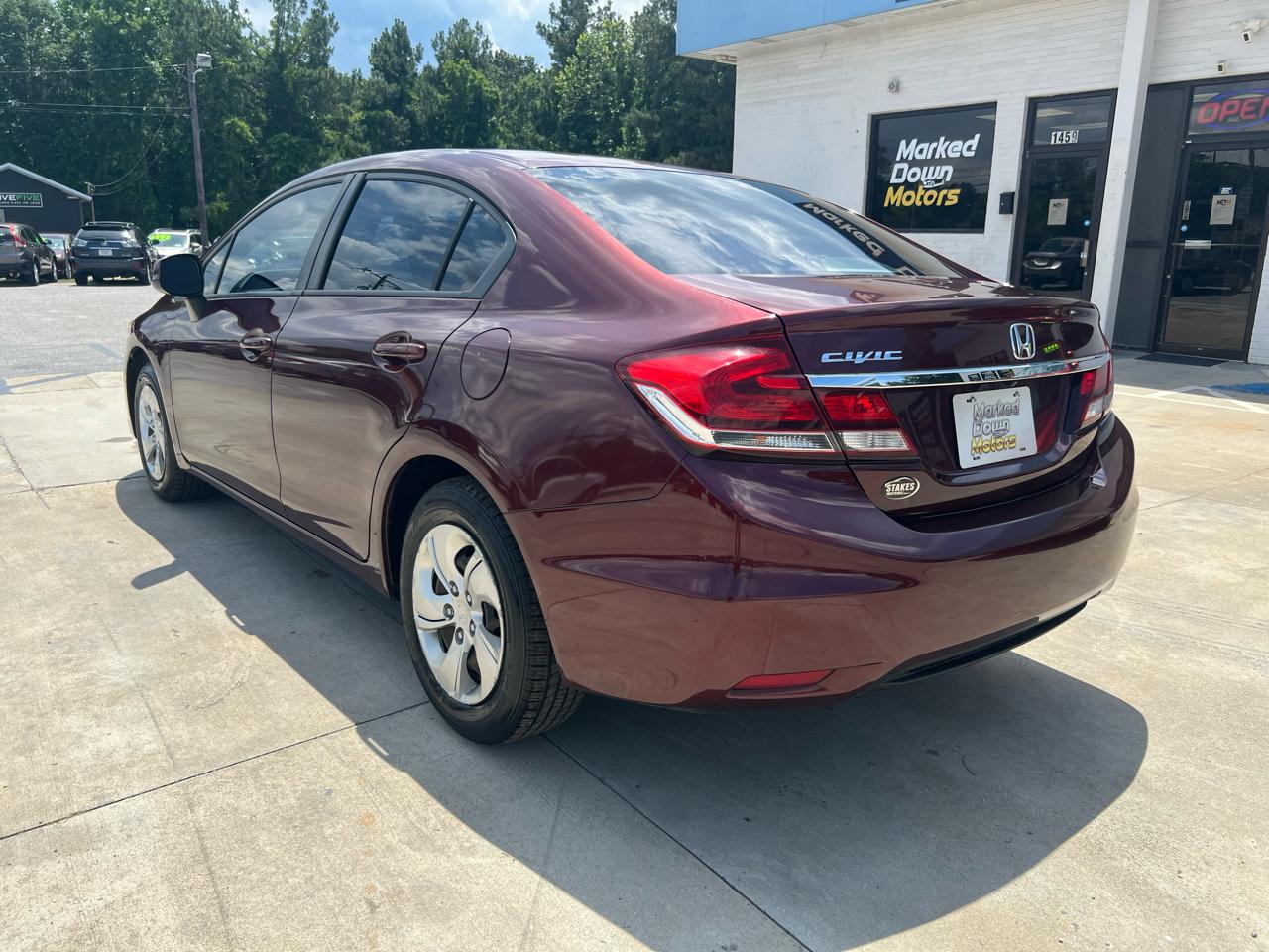 Honda Civic LX Sedan 5-Speed AT 2013