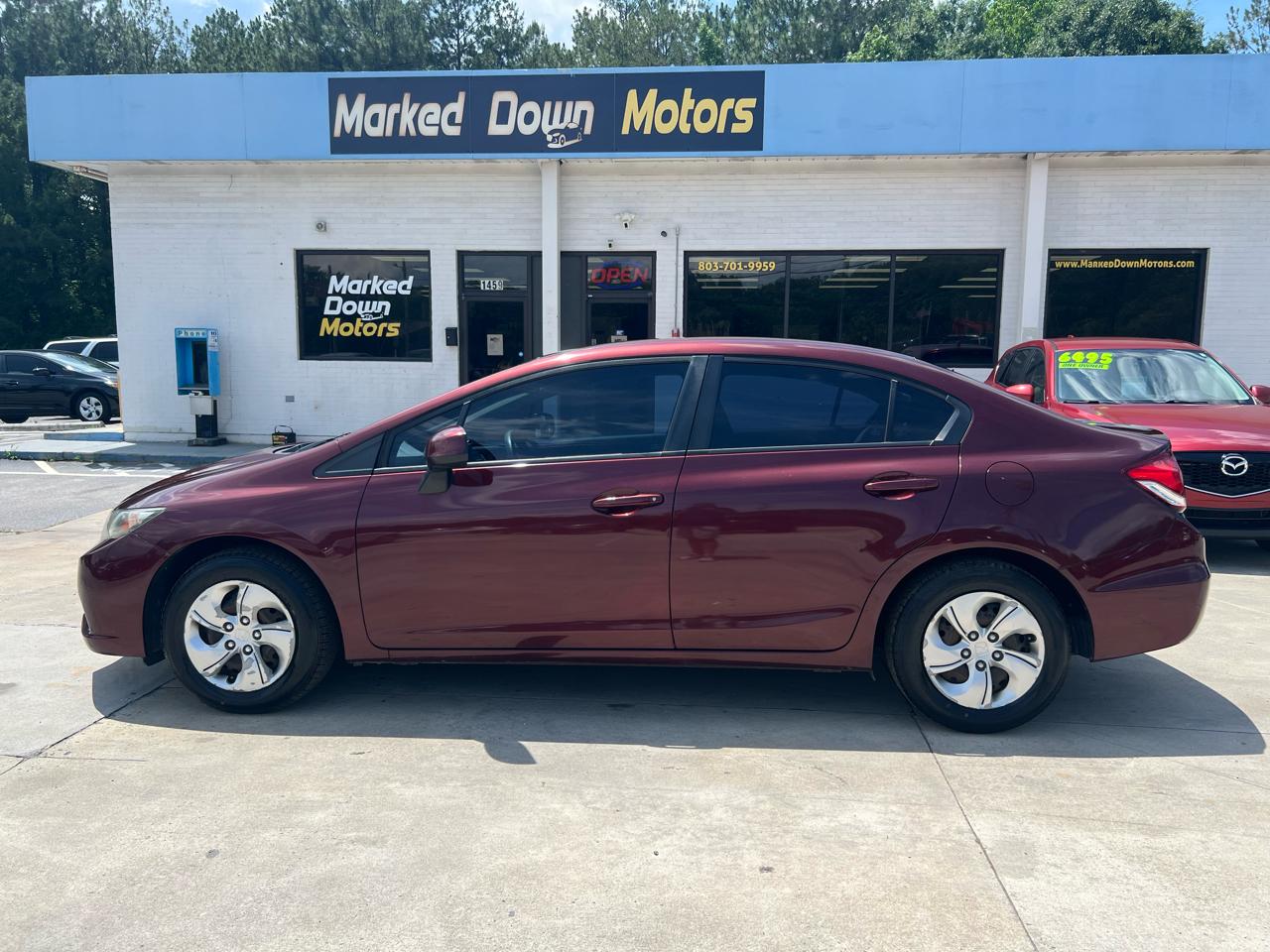 Honda Civic LX Sedan 5-Speed AT 2013