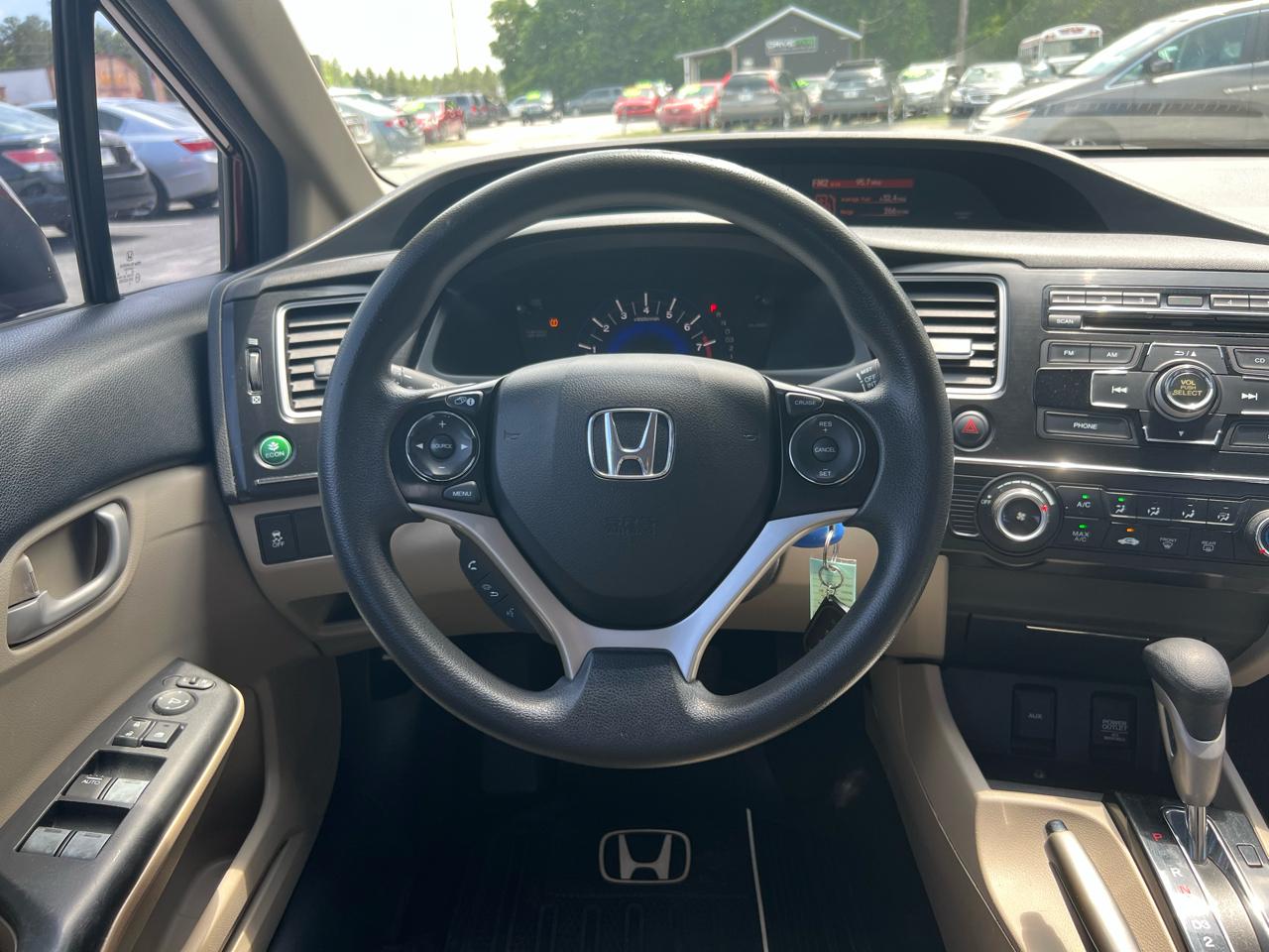 Honda Civic LX Sedan 5-Speed AT 2013