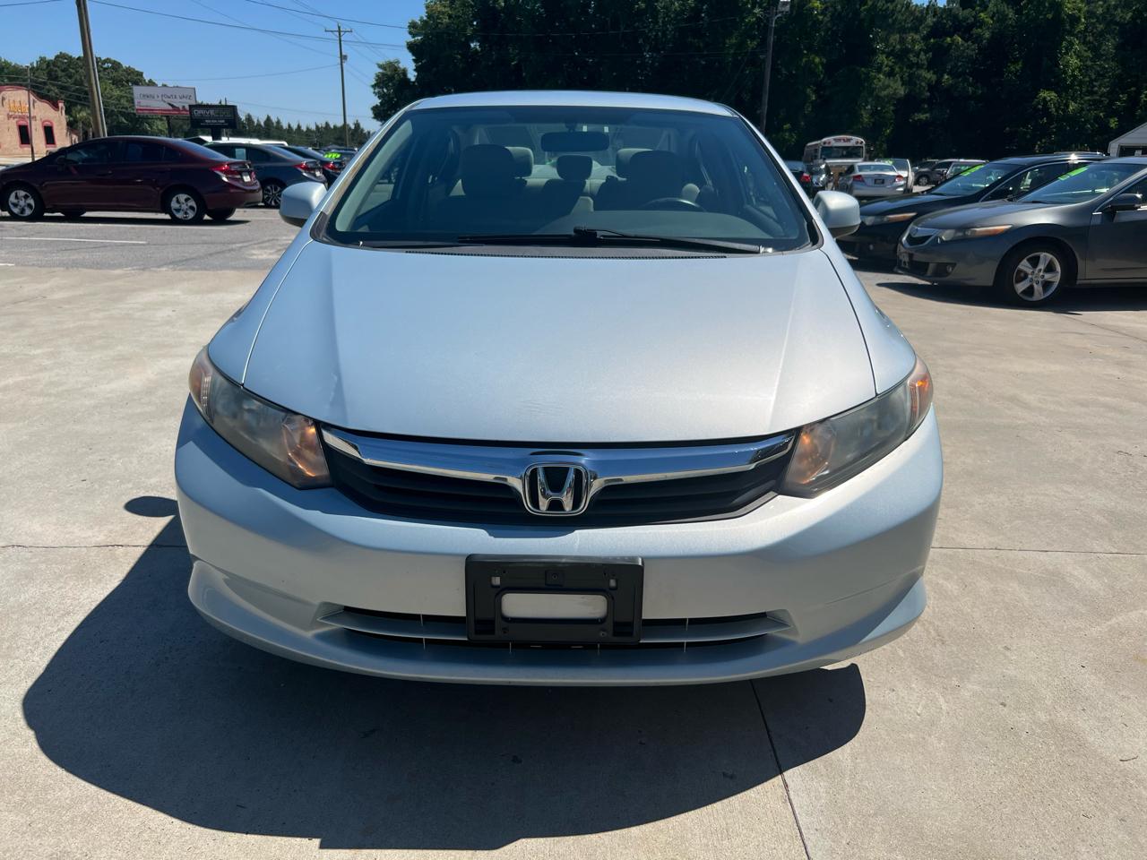 Honda Civic LX Sedan 5-Speed AT 2012