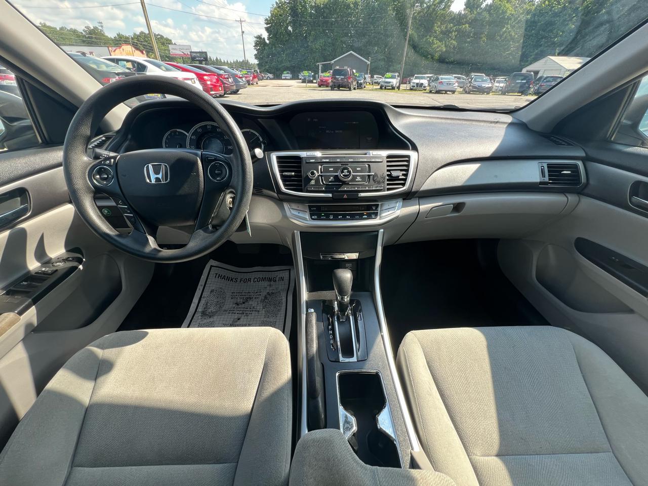 Honda Accord LX Sedan CVT 2013
