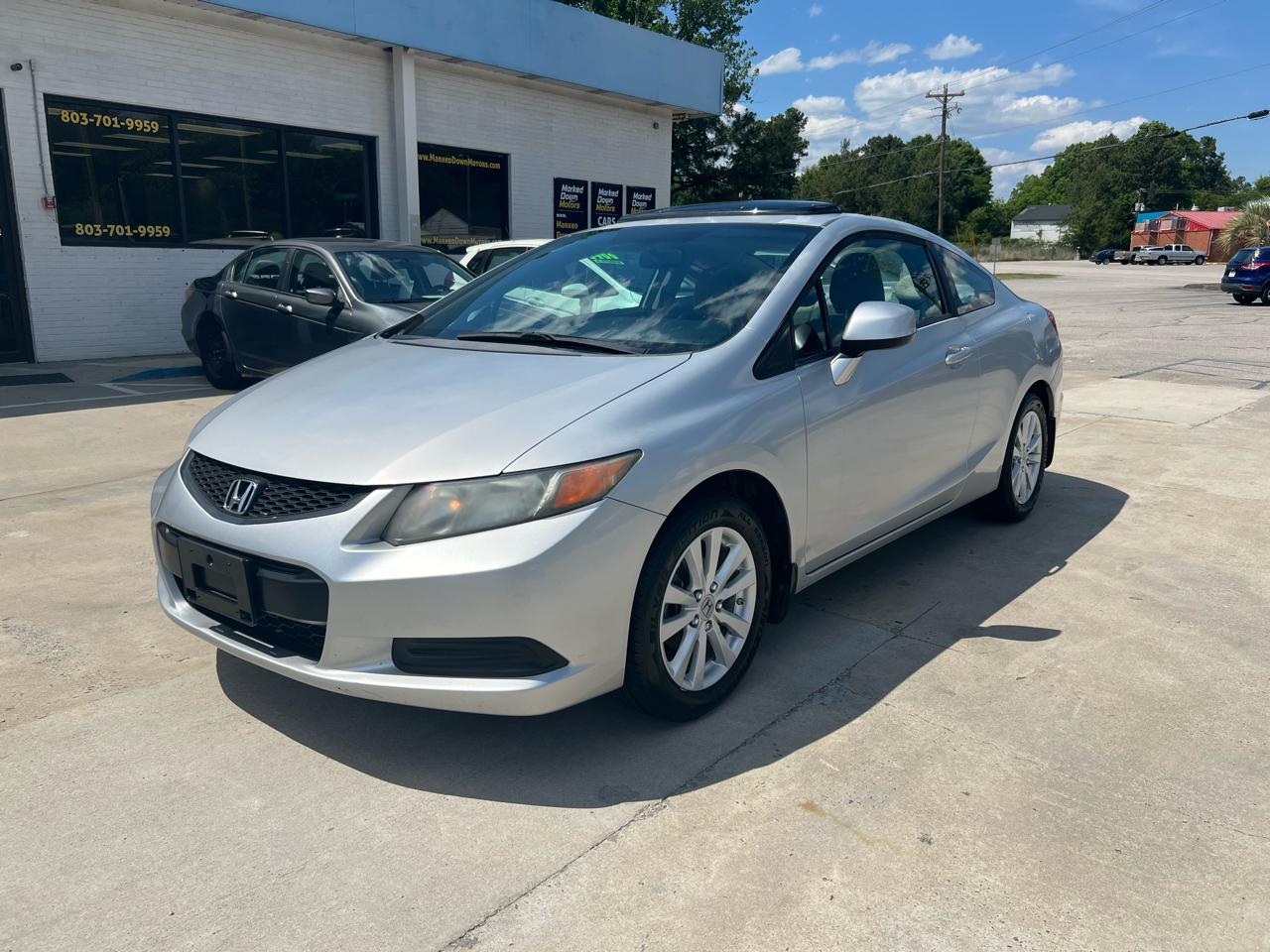 Honda Civic EX Coupe 5-Speed AT 2012