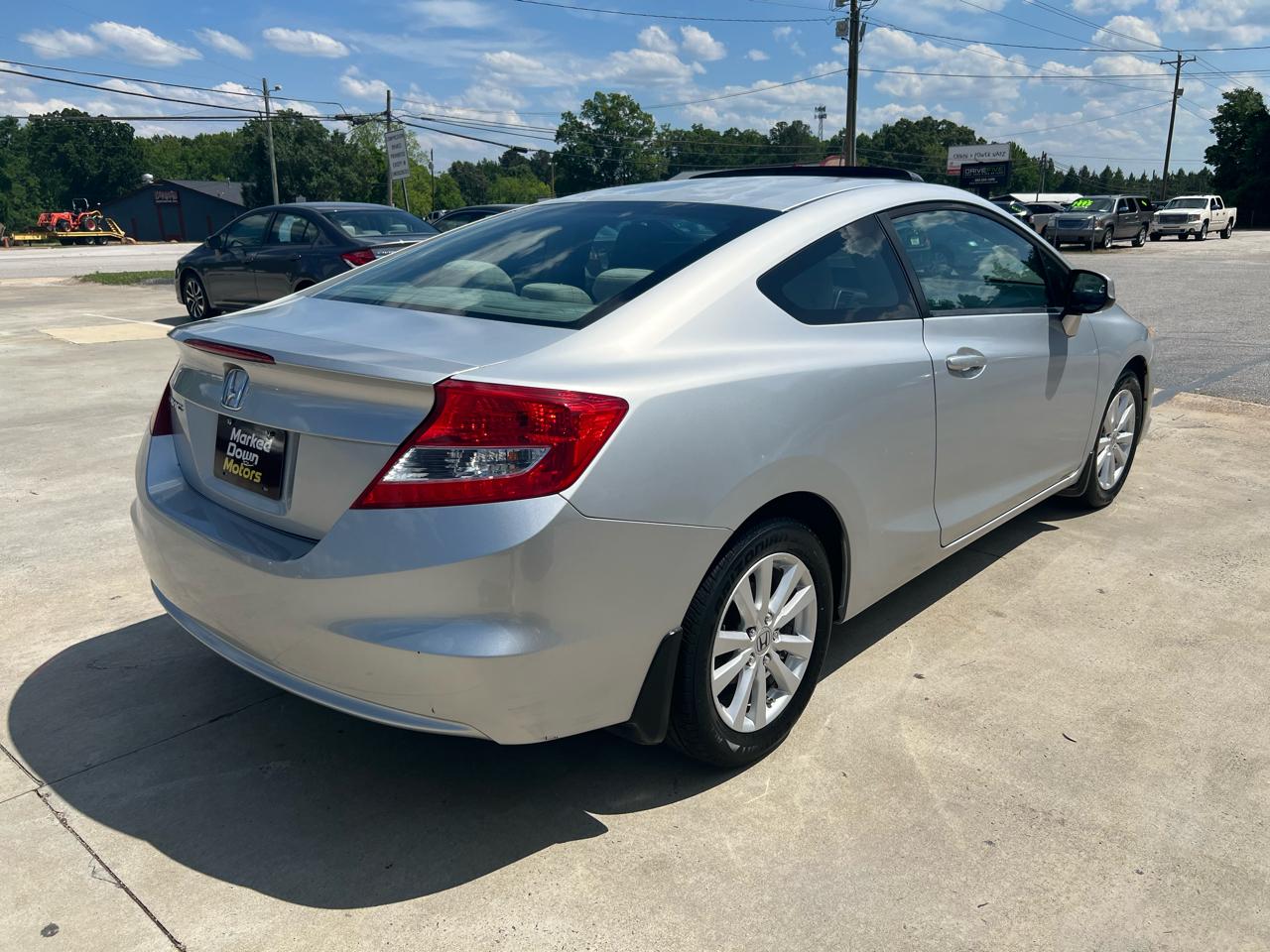 Honda Civic EX Coupe 5-Speed AT 2012