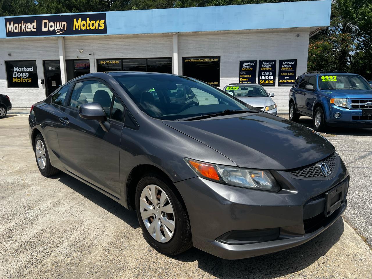 2012 Honda Civic LX Coupe 5-Speed AT