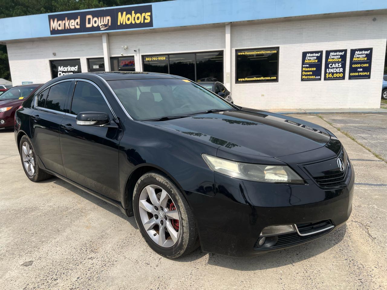 2012 Acura TL 6-Speed AT with Tech Package and 18-In. WP