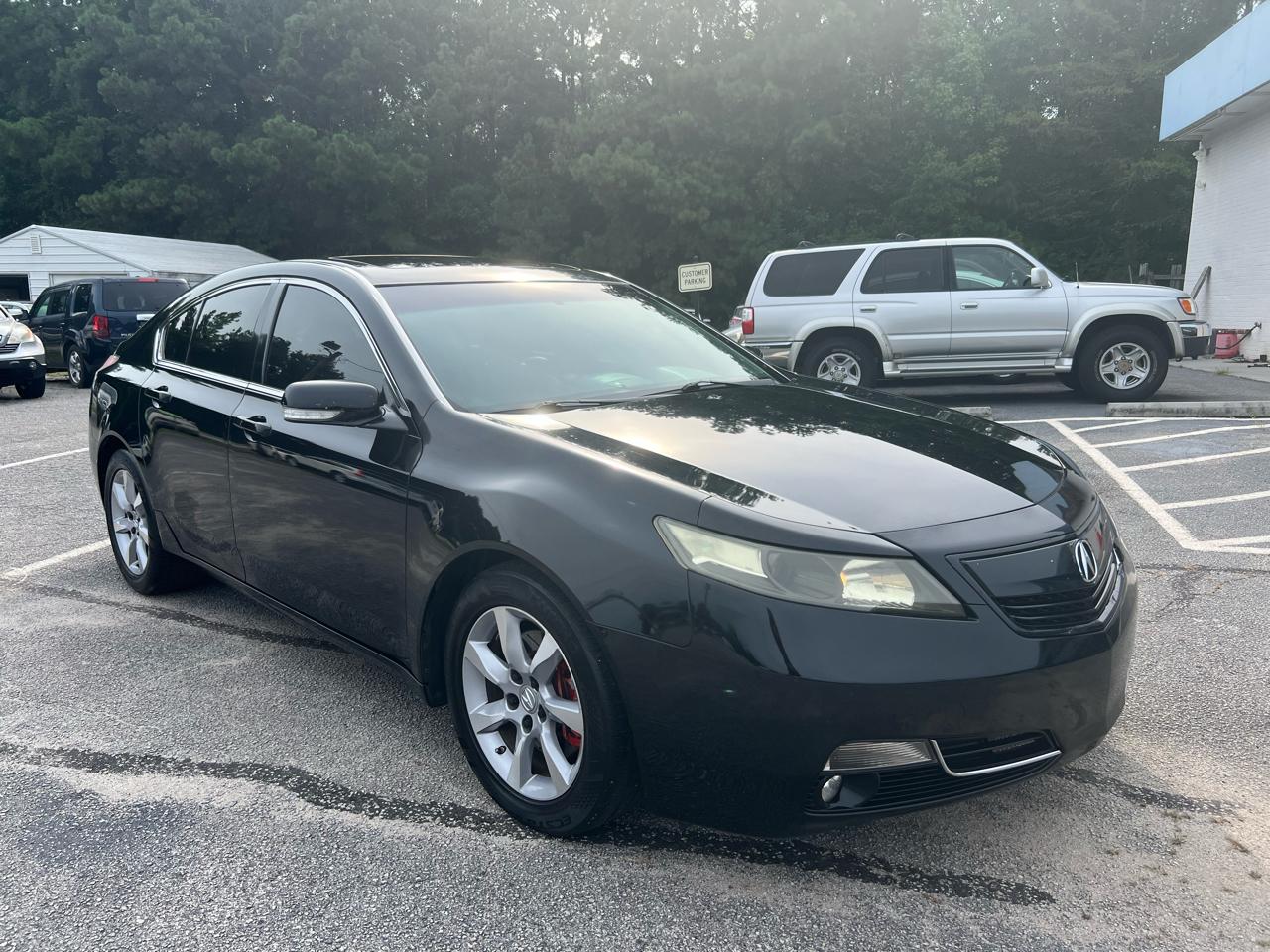 Acura TL 6-Speed AT with Tech Package and 18-In. WP 2012