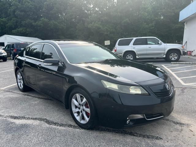 Black 2012 Acura TL Sedan Front-Wheel Drive Automatic