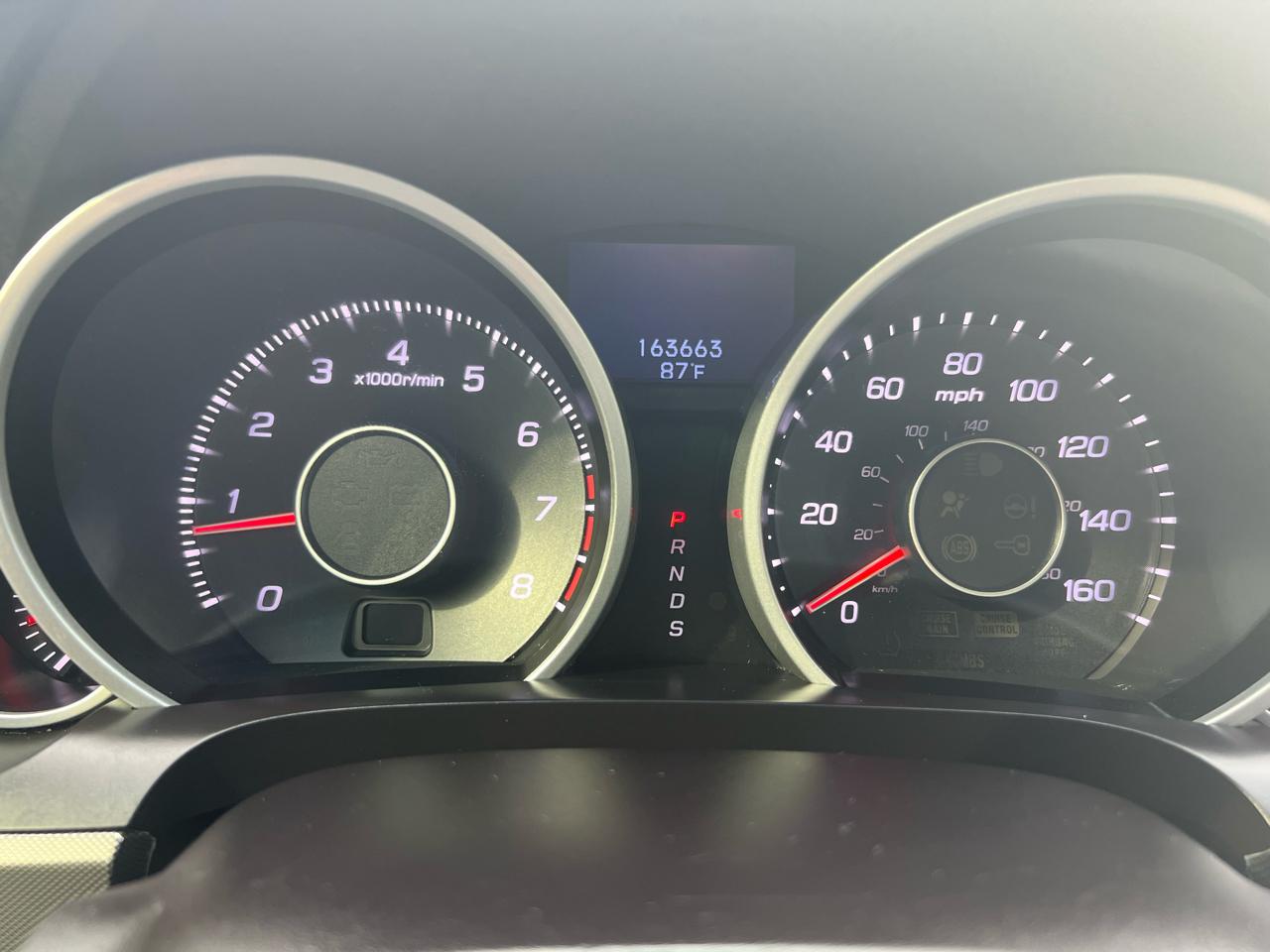 Acura TL 6-Speed AT with Tech Package and 18-In. WP 2012