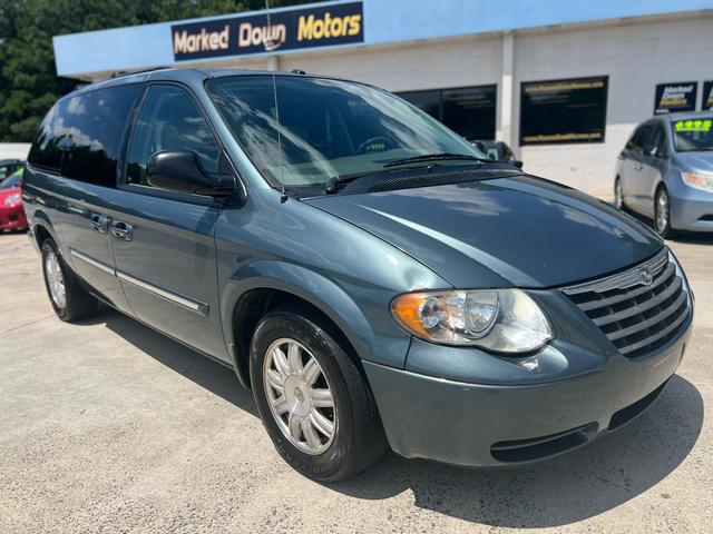 Blue 2006 Chrysler Town & Country Minivan Front-Wheel Drive Automatic