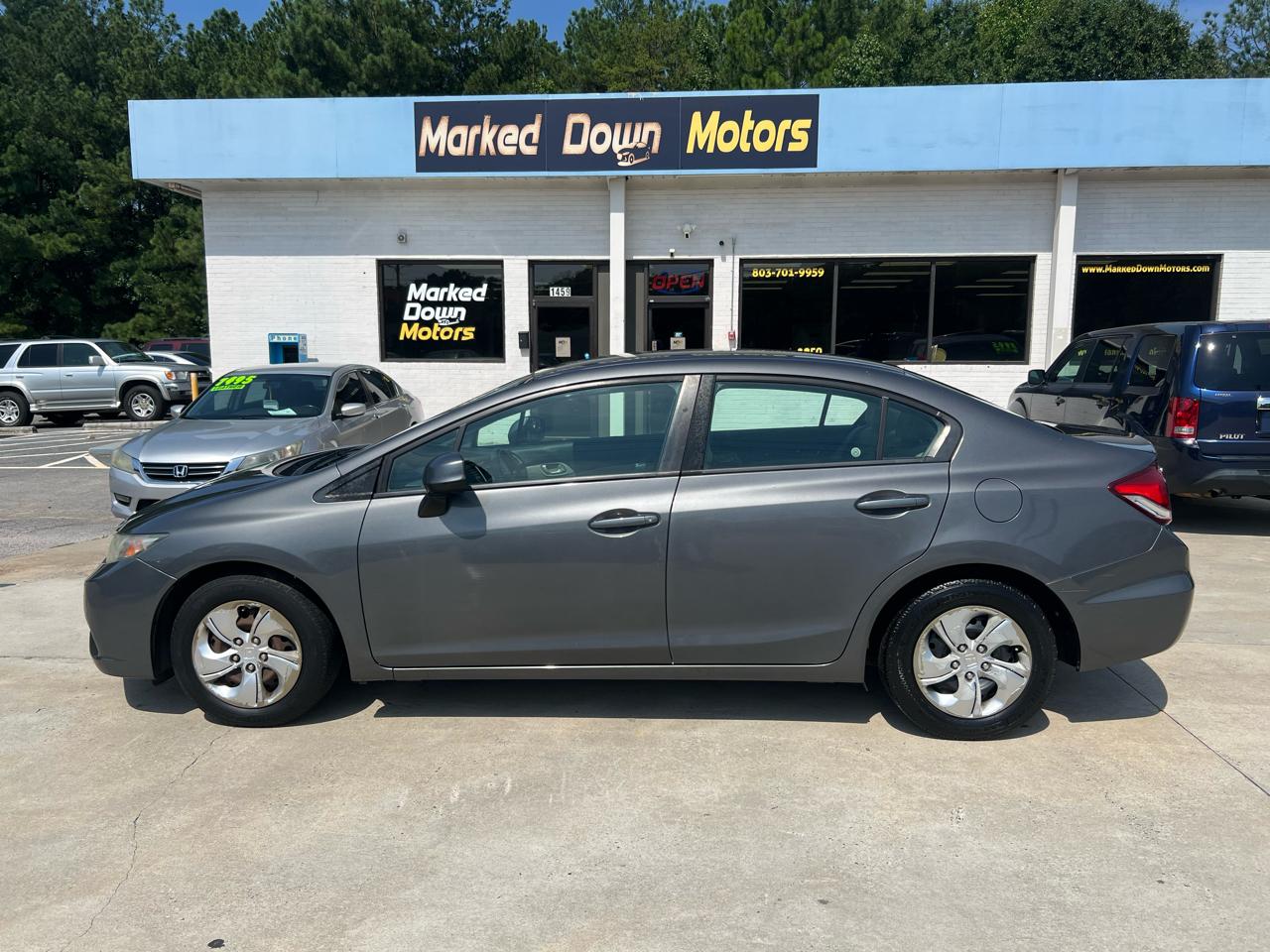Honda Civic LX Sedan 5-Speed AT 2013