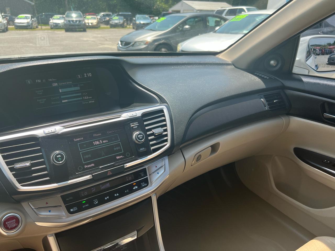 Honda Accord EX-L Sedan CVT 2013