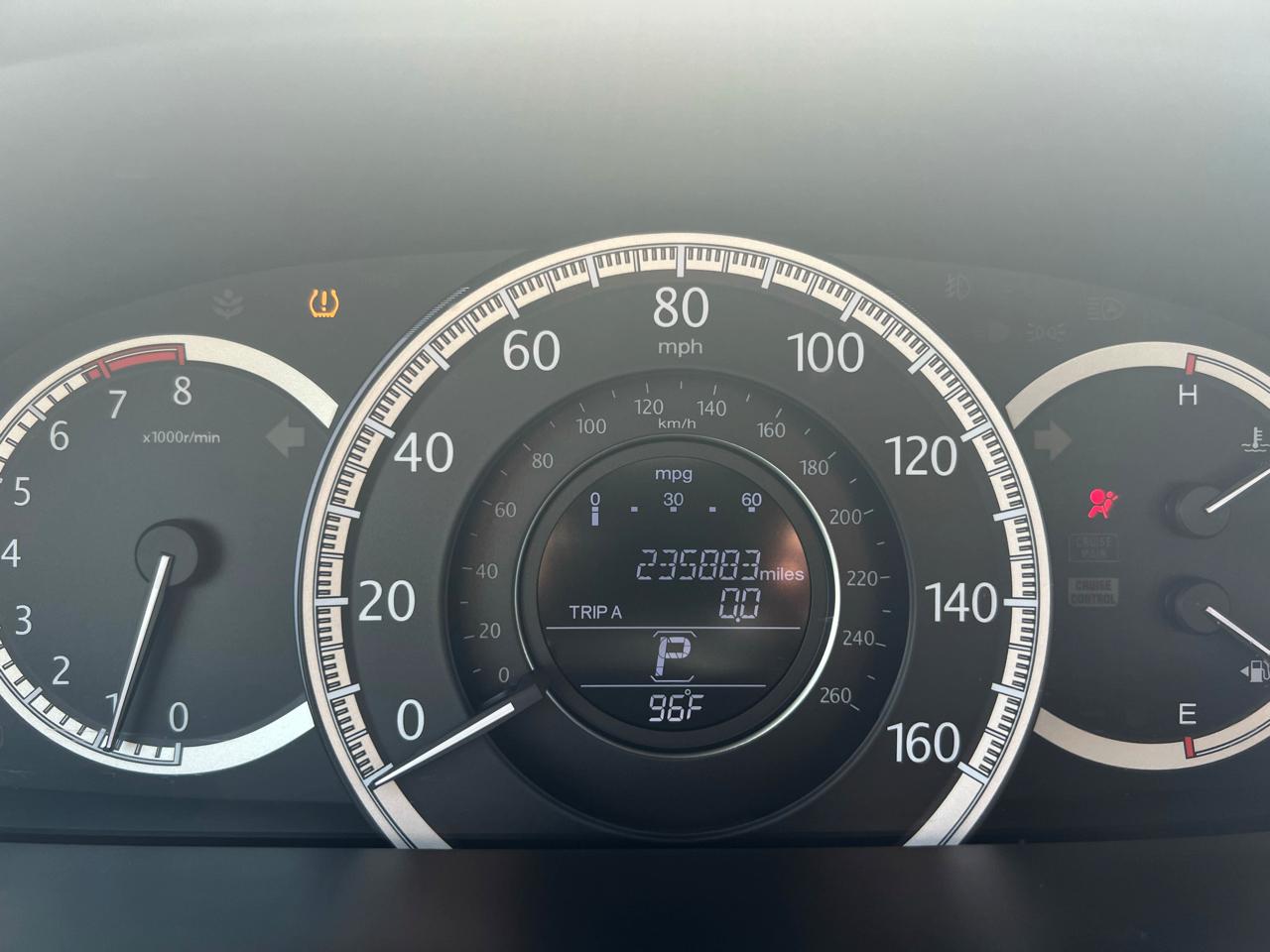 Honda Accord EX-L Sedan CVT 2013