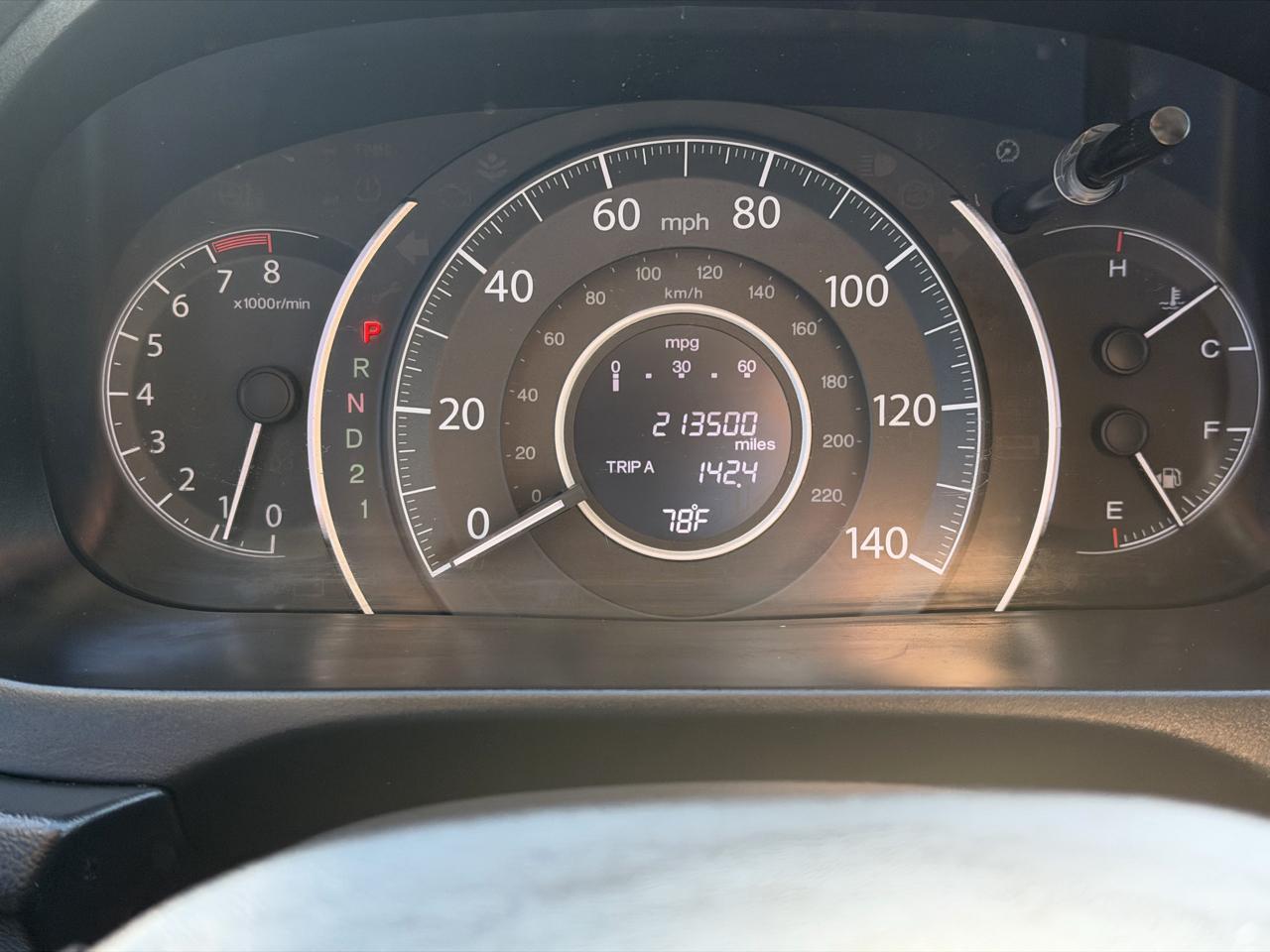 Honda CR-V LX 2WD 5-Speed AT 2013