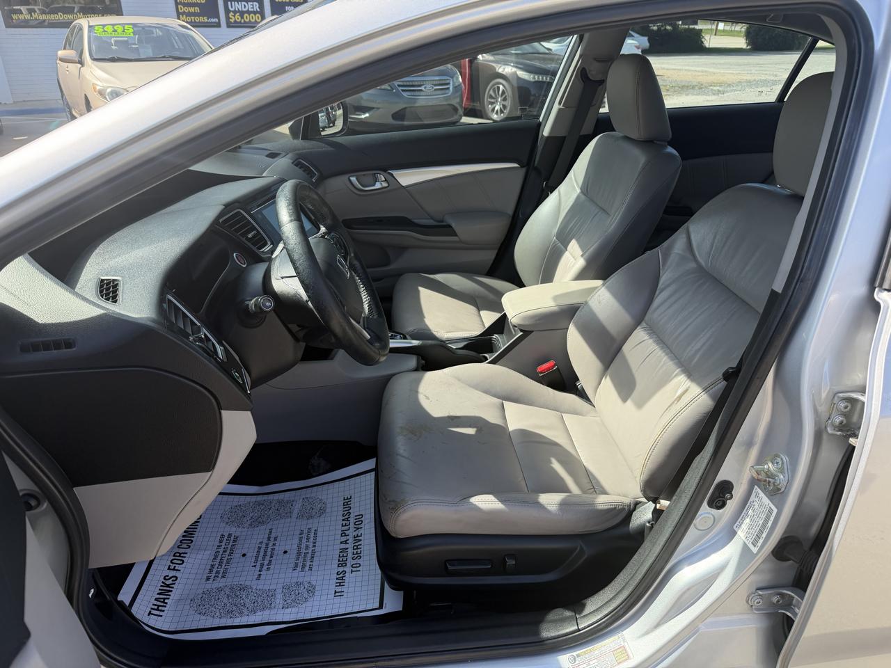 Honda Civic EX-L Sedan CVT 2015