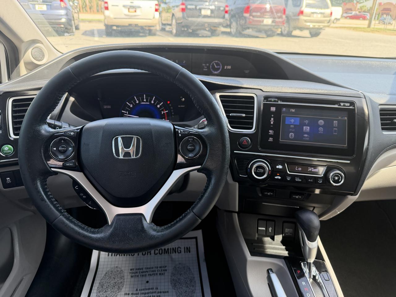 Honda Civic EX-L Sedan CVT 2015