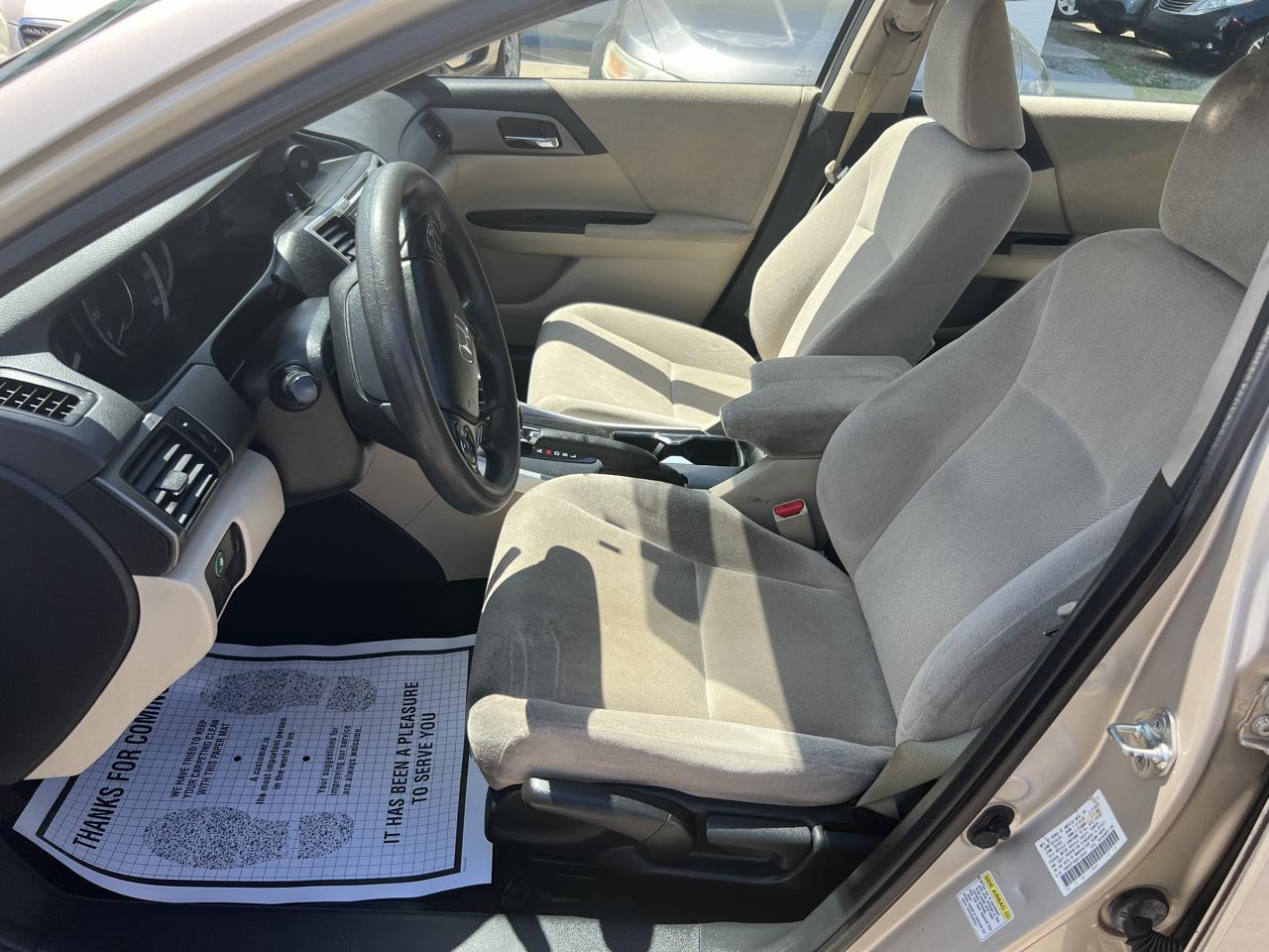 Honda Accord LX sedan 2013