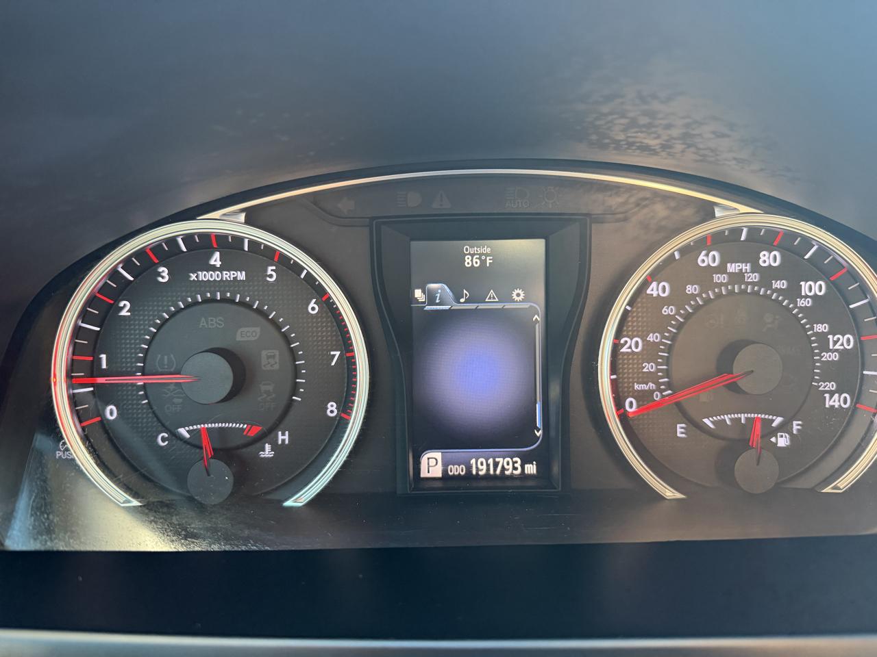 Toyota Camry XSE 2015