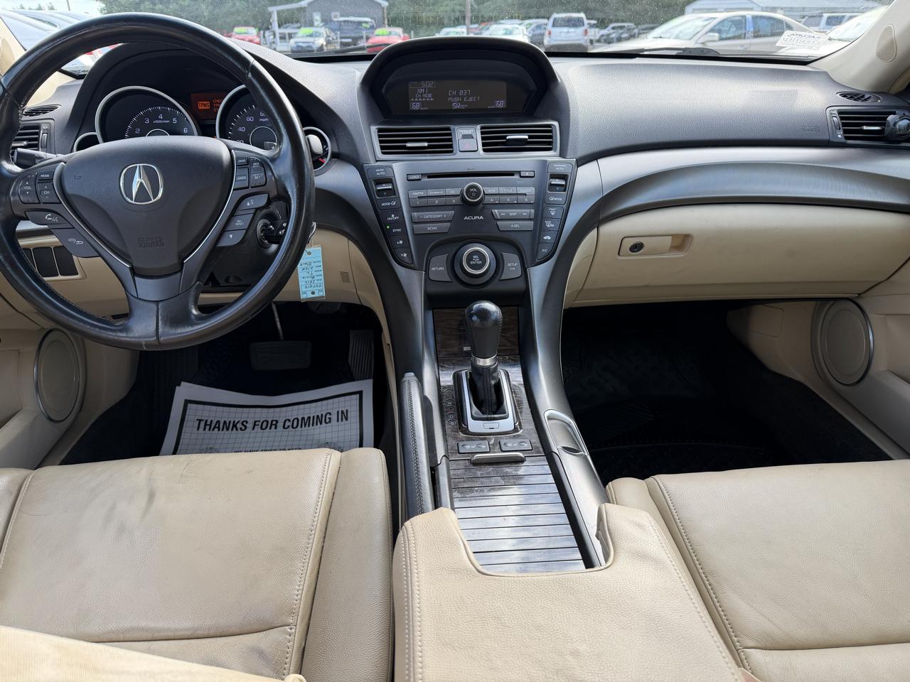 Acura TL 6-Speed AT 2012