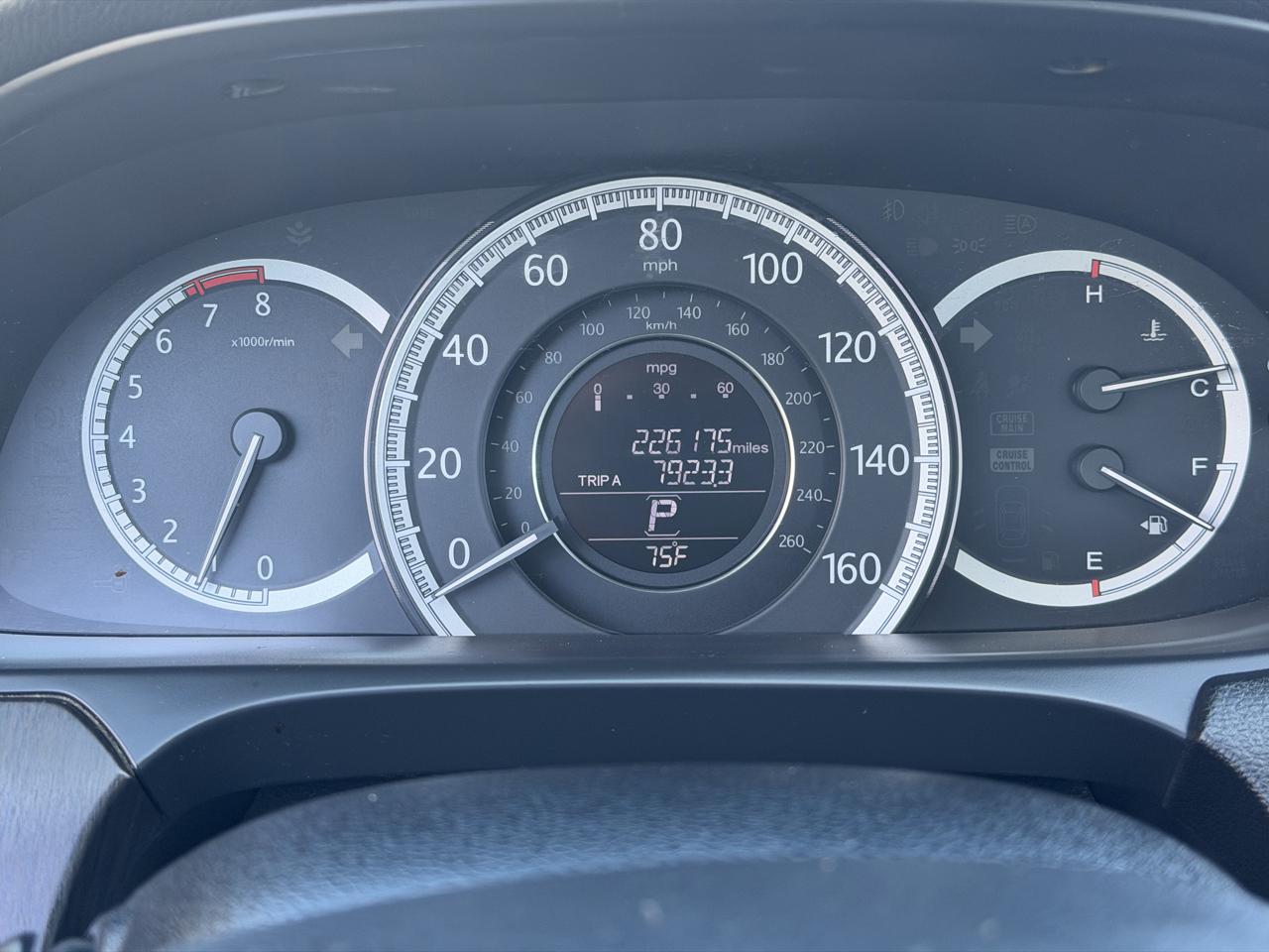 Honda Accord EX-L Sedan CVT 2014