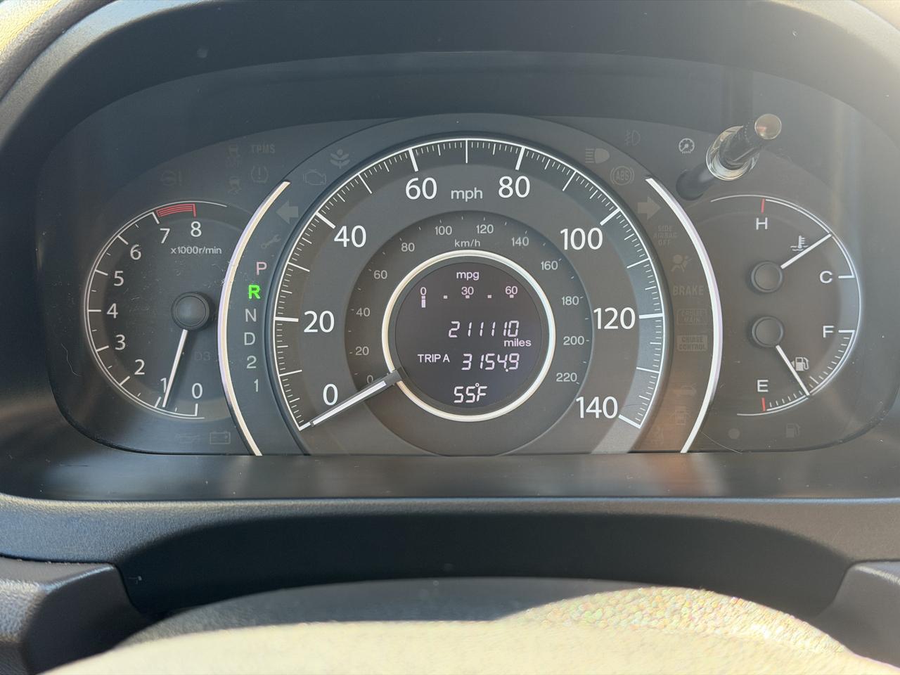 Honda CR-V EX-L 2WD 5-Speed AT 2013