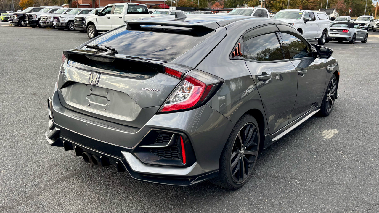 Honda Civic Hatchback Sport CVT 2021 Honda Civic Hatchback Sport CVT 2021