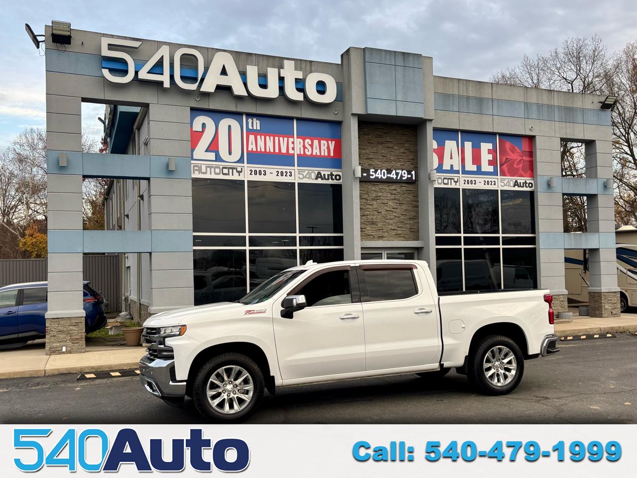 2019 Chevrolet Silverado 1500 4WD Crew Cab LTZ w Sunroof
