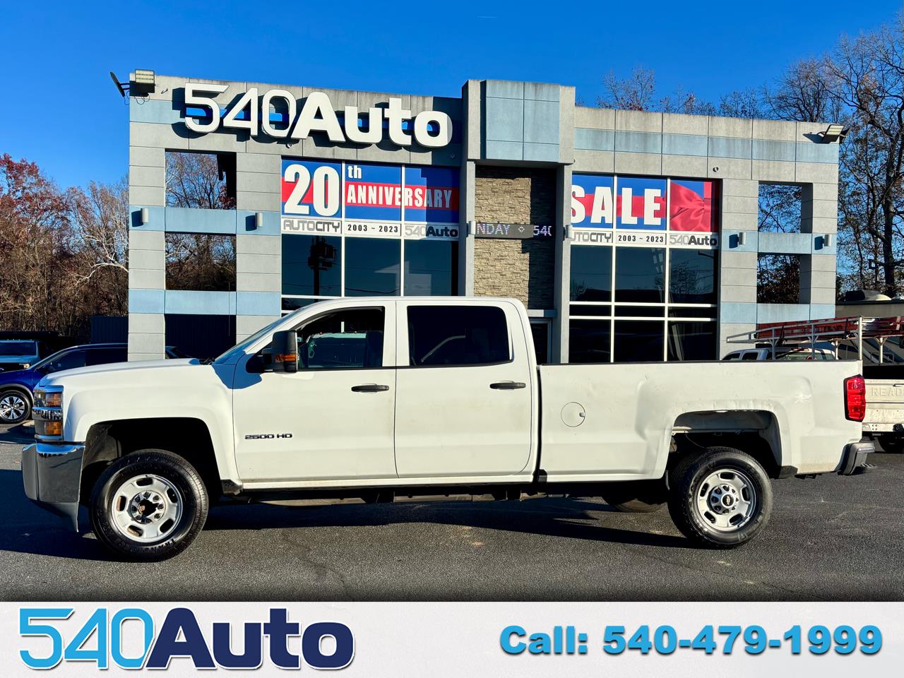 2018 Chevrolet Silverado 2500HD 2WD Crew Cab Work Truck Long Bed