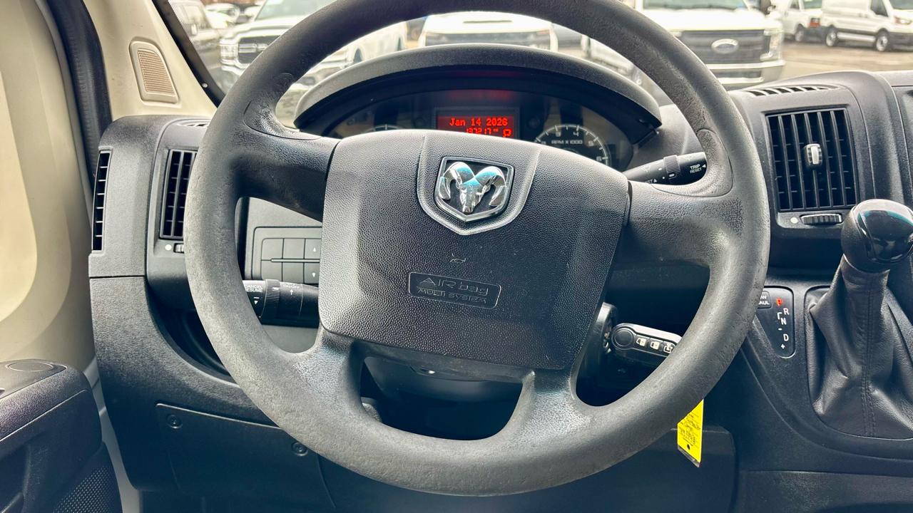 RAM ProMaster Cargo Van 1500 Low Roof 136" WB 2017