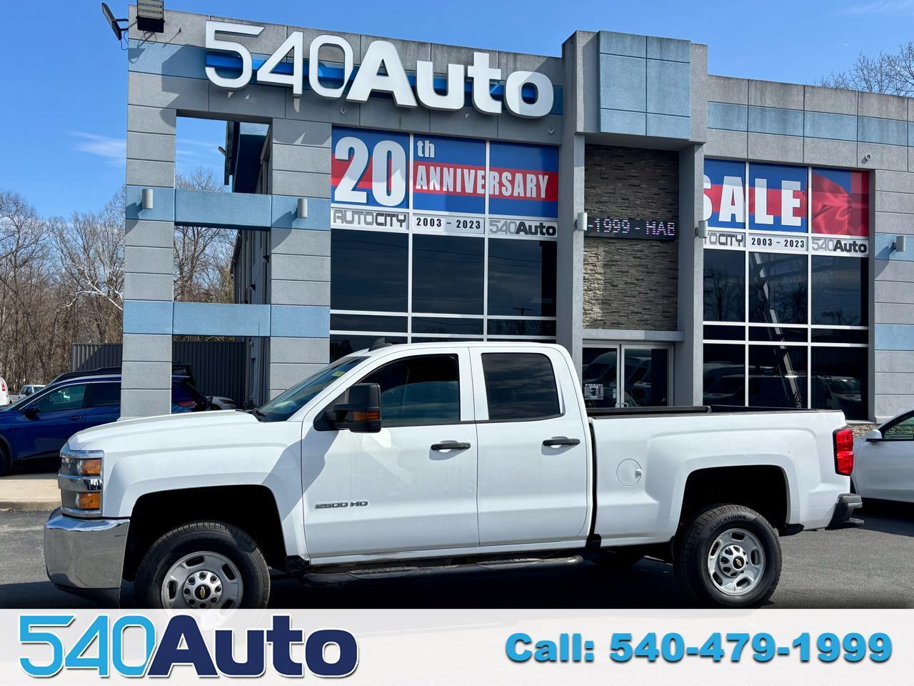2018 Chevrolet Silverado 2500HD 2WD Double Cab Short Bed