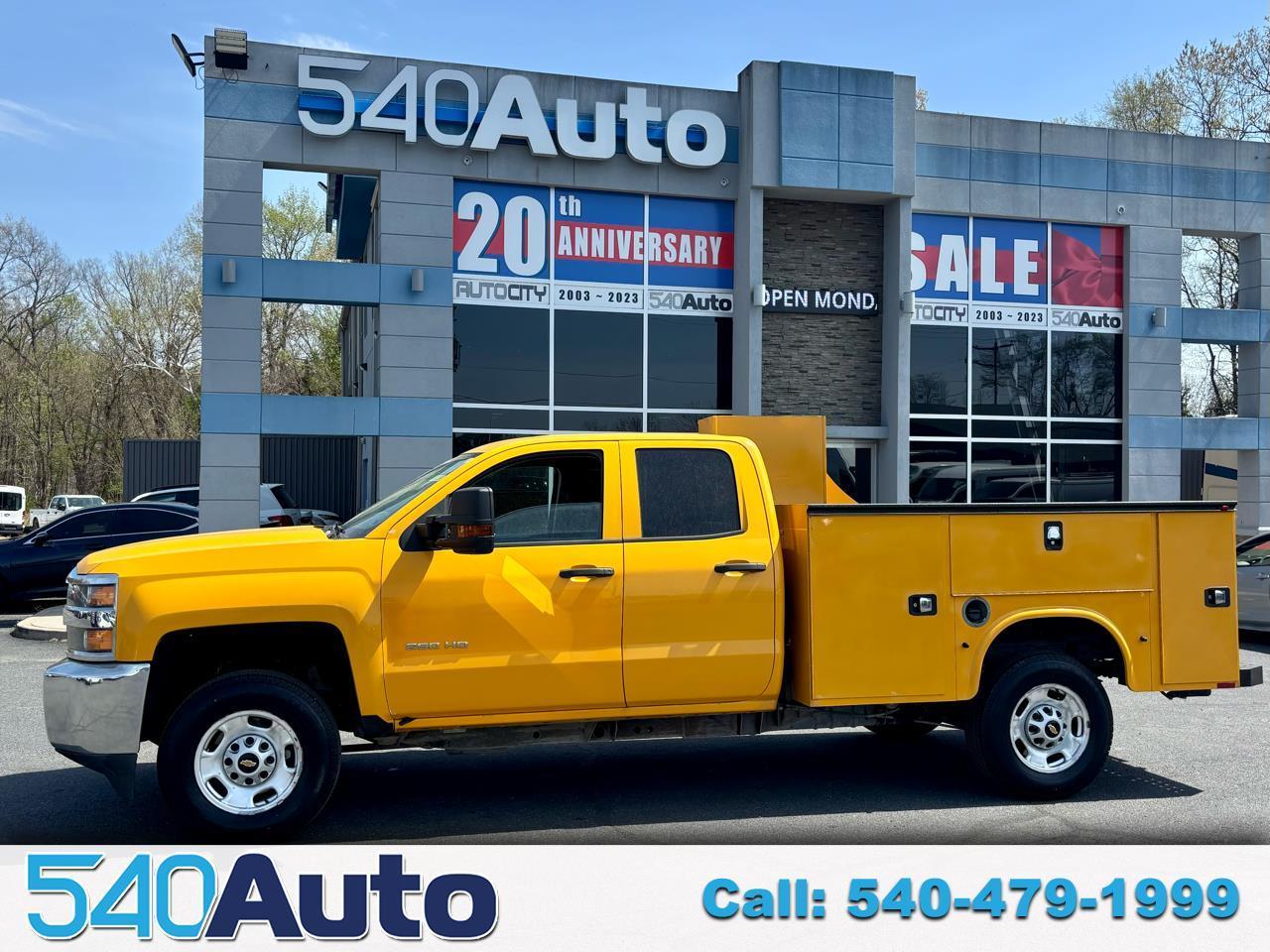 2017 Chevrolet Silverado 2500HD Double Cab Utility Bed