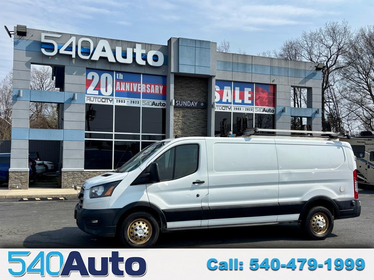 2020 Ford Transit Cargo Van T-150 148 Low Roof AWD No Windows w Ladder Rack