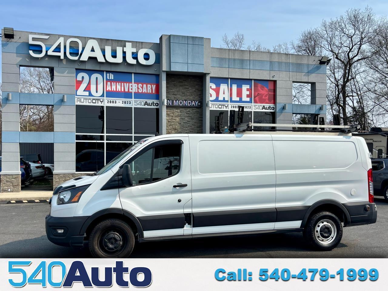 2020 Ford Transit Cargo Van T-150 148 Low Roof No Window w Ladder Rack
