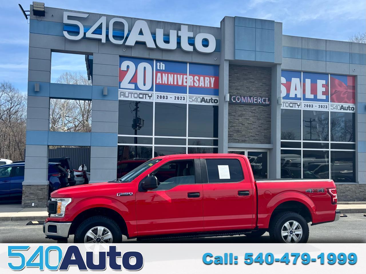 2020 Ford F-150 XLT 4WD SuperCrew 5.5' Box