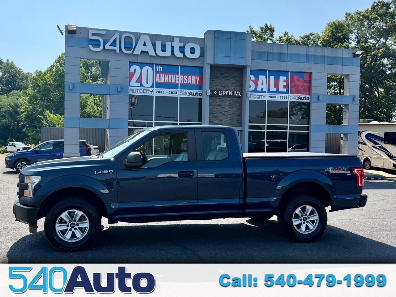 2015 Ford F-150 4WD SuperCab 145" XL