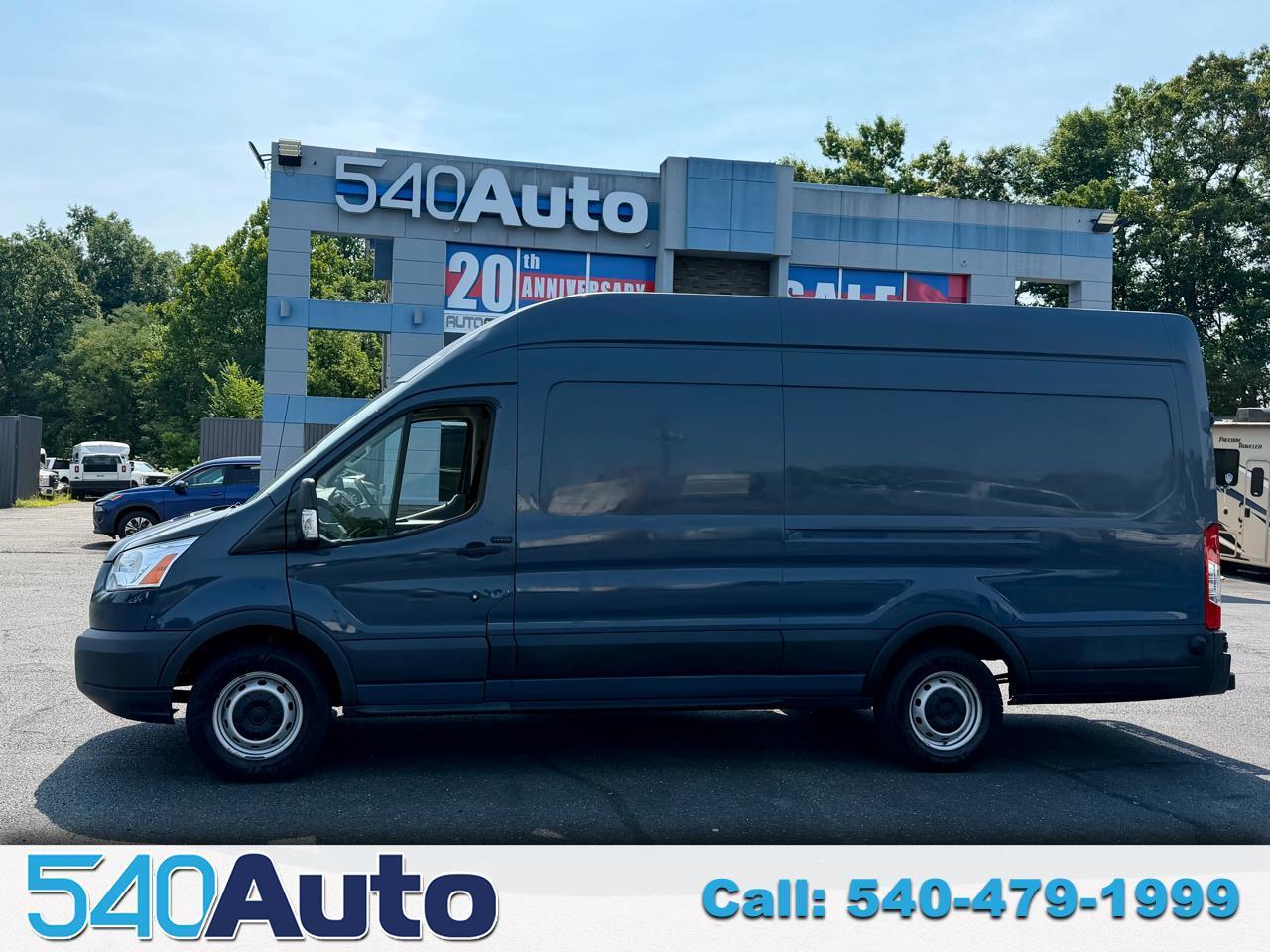Ford Transit Cargo Van T-250 148" EL Hi Rf 9000 GVWR Sliding RH Dr 2019