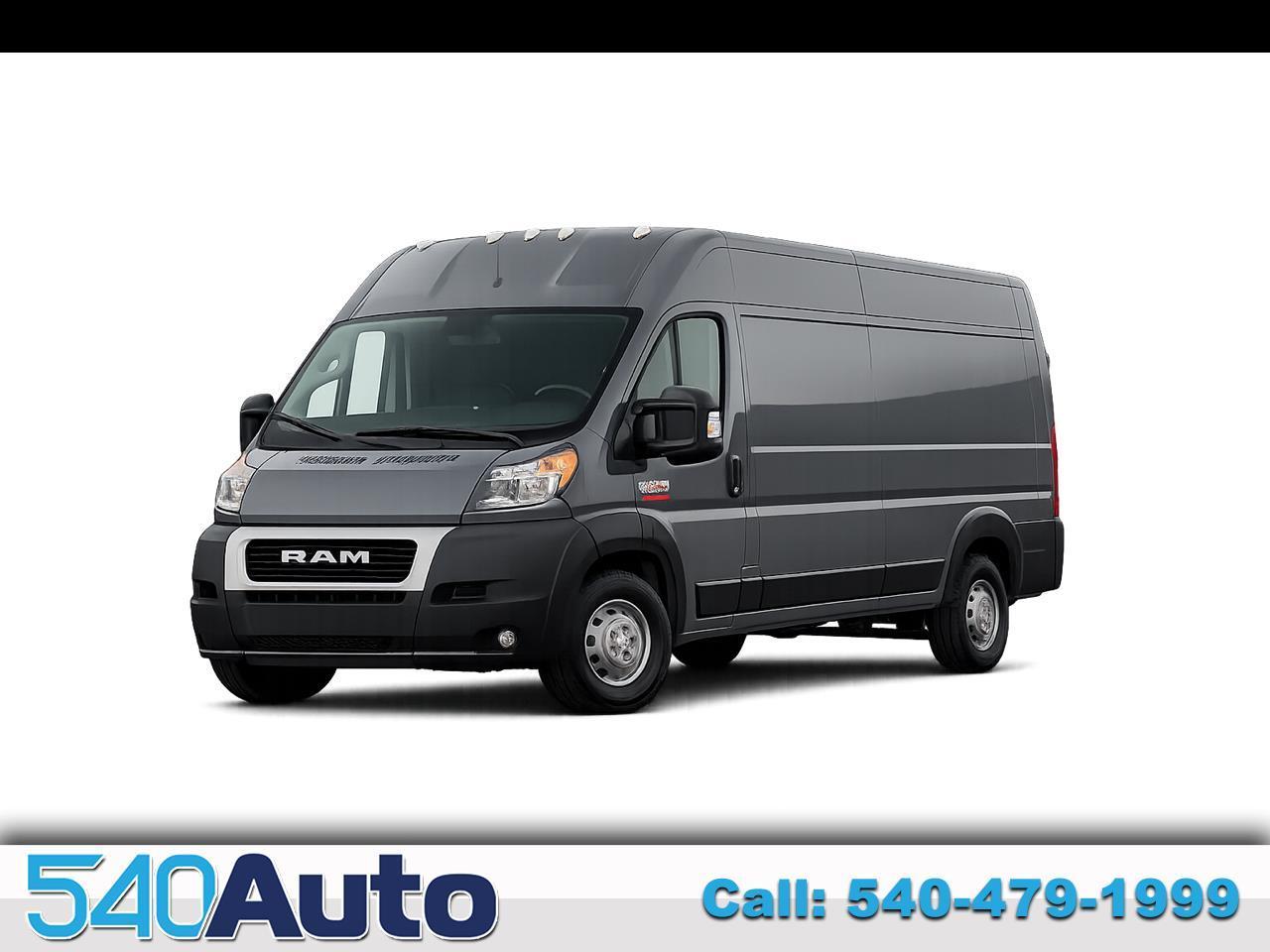 RAM ProMaster Cargo Van 3500 High Roof 159" WB EXT 2020