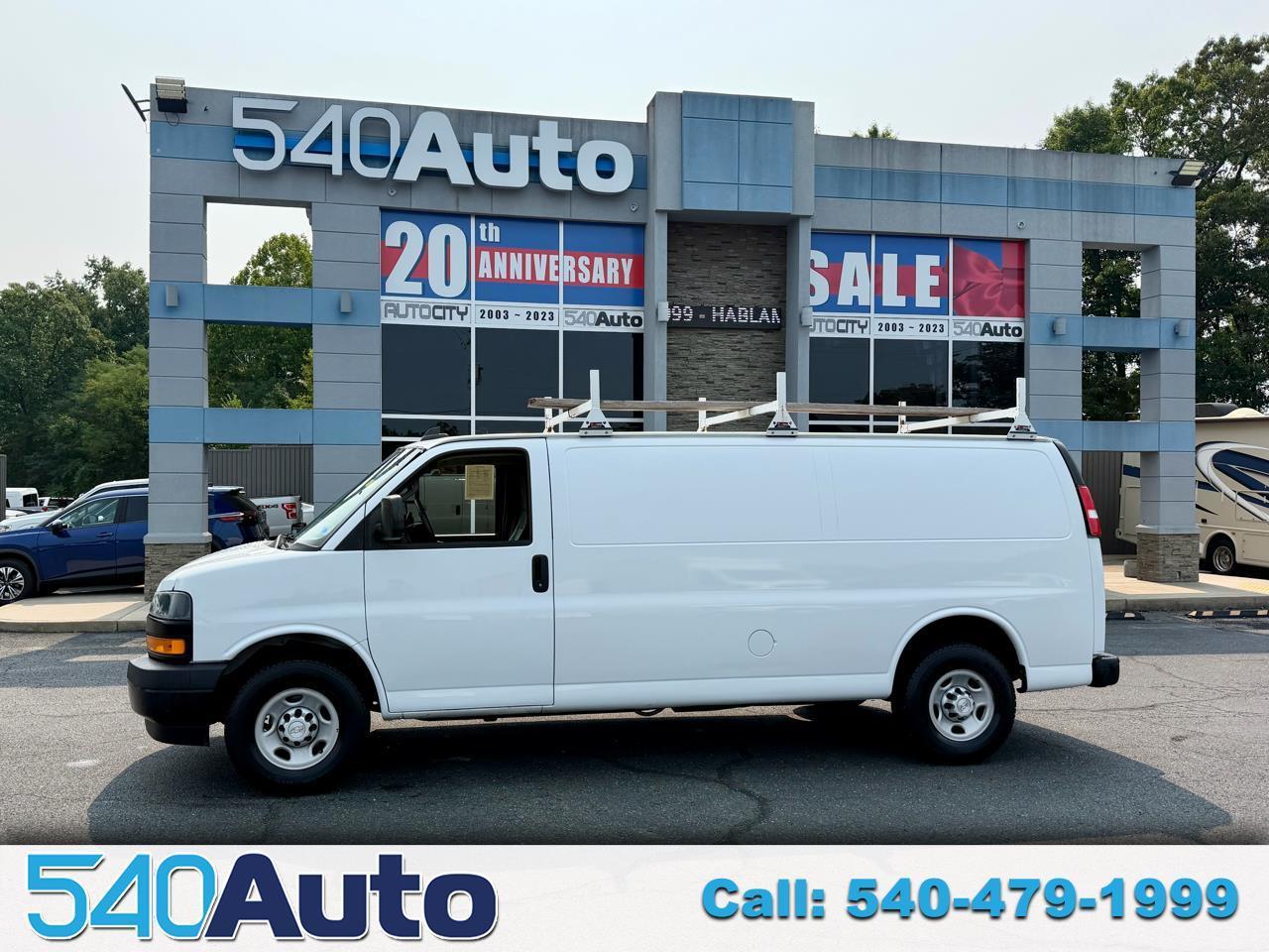 2019 Chevrolet Express Cargo Van RWD 2500 Extend No Windows