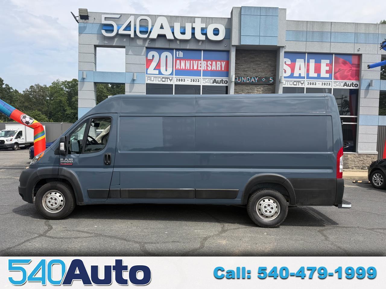 RAM ProMaster Cargo Van 3500 High Roof 159" WB EXT 2020