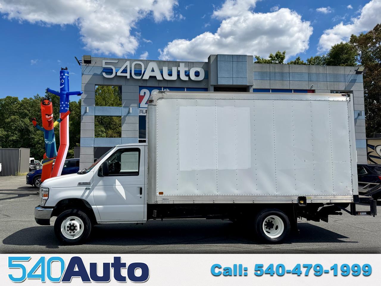 2019 Ford E-Series Cutaway E-350 14FT Box Truck with Power Rear Lift