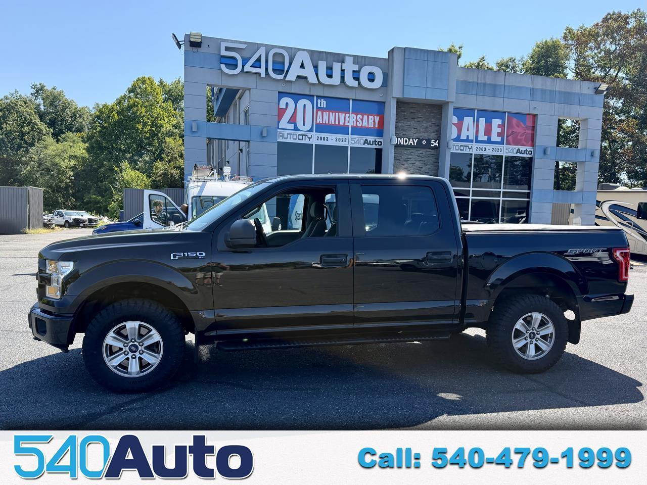 2017 Ford F-150 XL 5.0L 4x4 Crew Cab Short